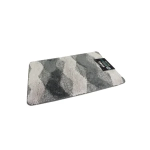 niki cains linden microfiber bathmat 40cm x 60cm (charcoal gray)